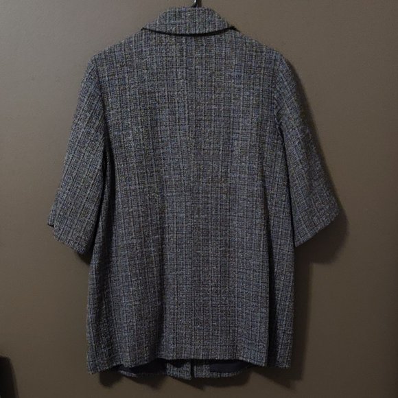 J. Jill Tweed Wool Blend Jacket SIZE MEDIUM - Picture 4 of 9